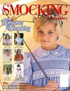 Australian Smocking Embroidery Issue55 ISBN 9771038244032