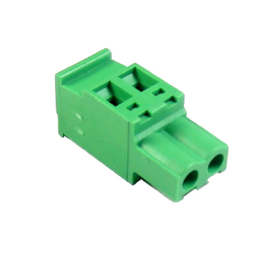 Plug-in Terminal Block 2 Poles แบบตัวเมีย ขนาด 5.08mm 300V 15A