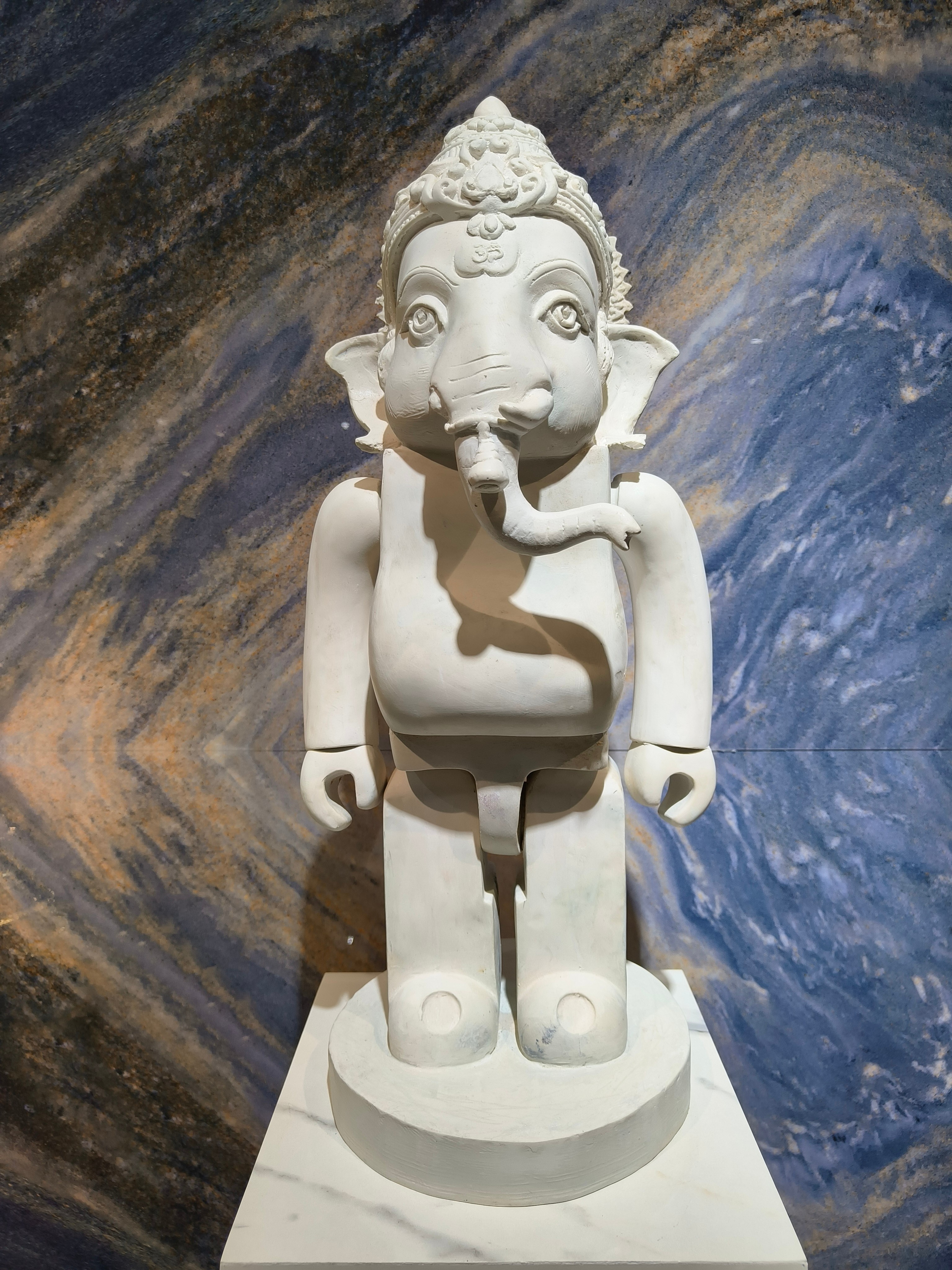 รูปหล่อ พระพิฆเนศ บริค Ganesha Brick (Religion Art toy) หน้าตัก 9 นิ้ว
