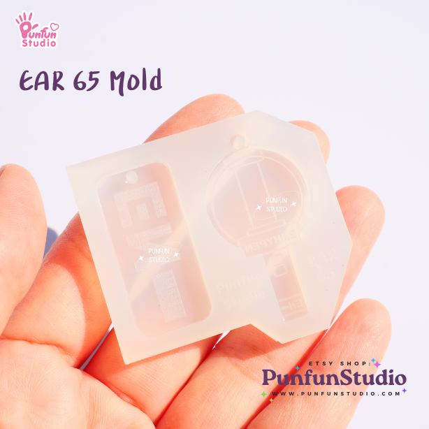 Ear 65 Enhypen Mold / K-POP / Earring Mold / UV Resin Mold / Silicone Mold