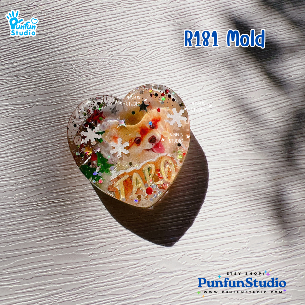 R181-188 Classic Shape Molds / Basic Shape / Epoxy Resin Mold / Silicone Mold