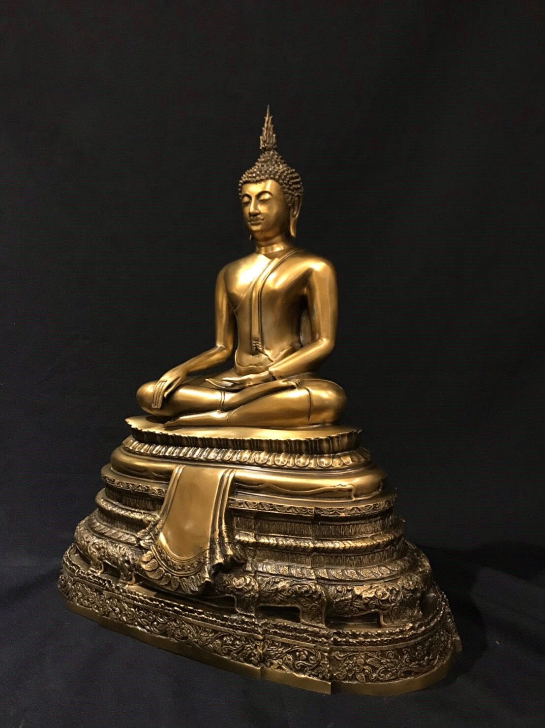 พระพุทธรูป พระศรีศาสดา หน้าตัก 9 นิ้ว รุ่นเสริม ปี 2539 วัดบวรนิเวศราชวรวิหาร