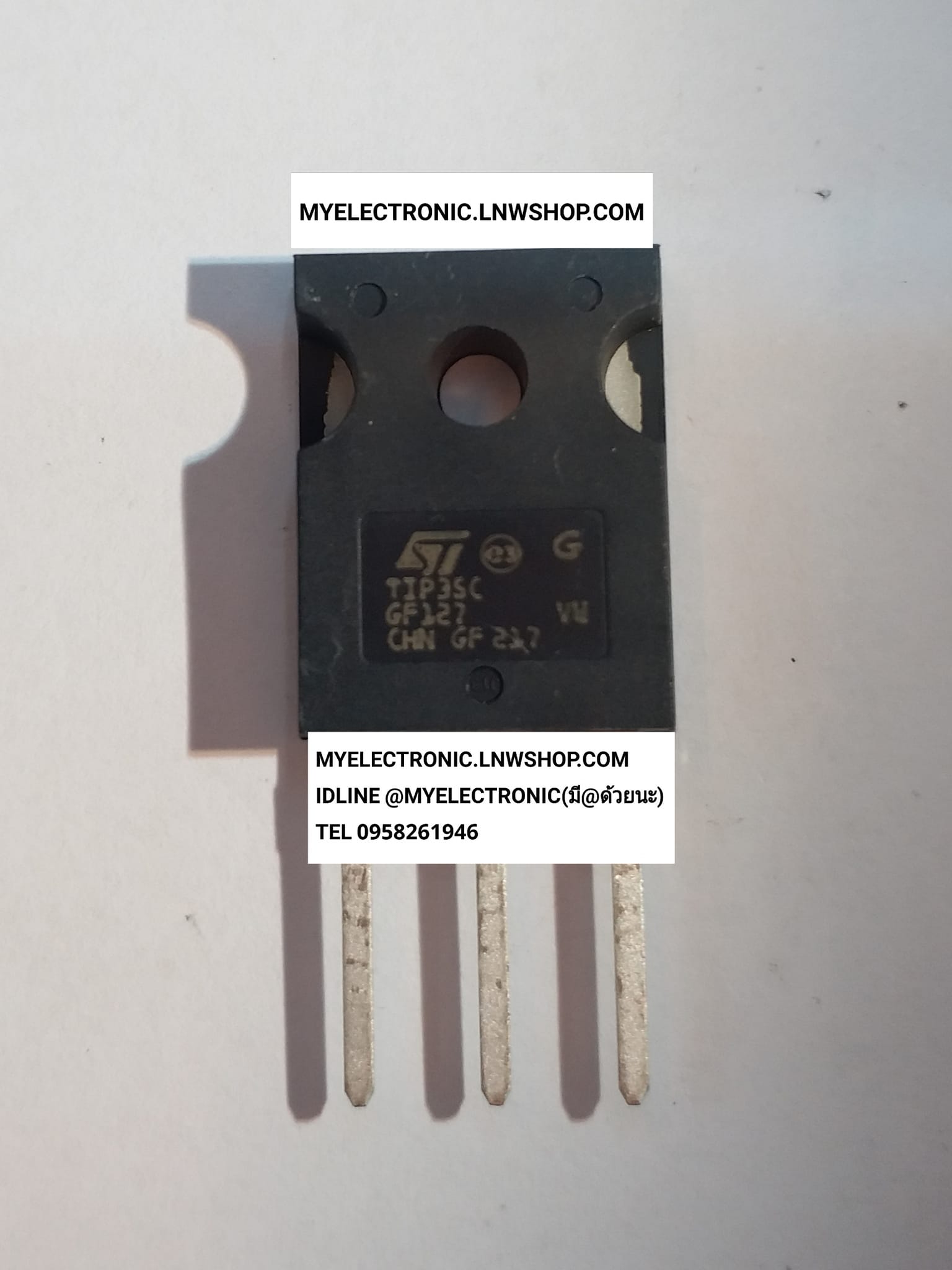 ขาย TIP35C ตัวถัง TO-24 7ยี่ห้อ ST-THOMSAN ทอมสัน TIP35 C ทรานซิสเตอร์ TRANSISTOR ราคา ตัวละ . . . . บาท