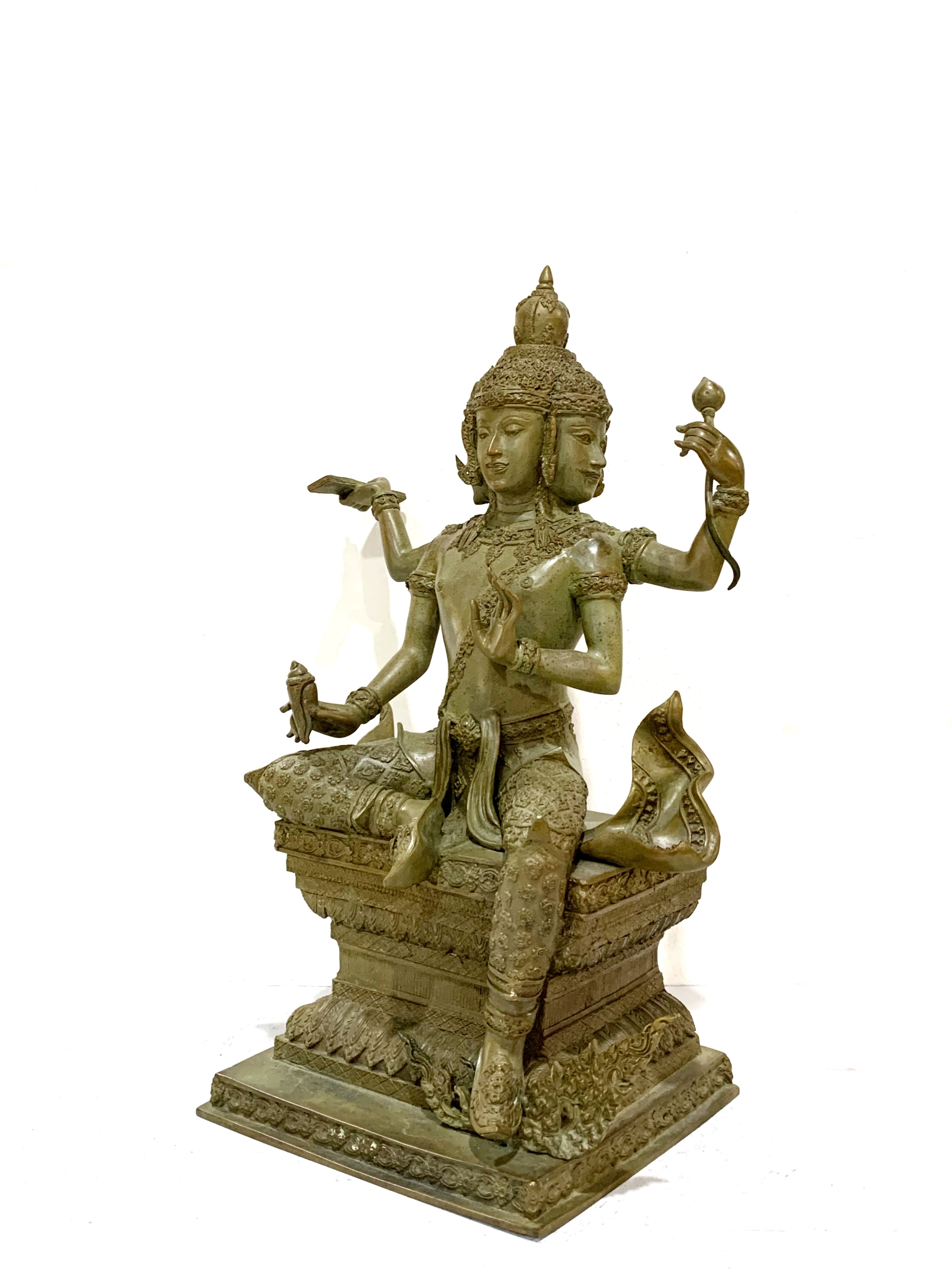 รูปหล่อ พระพรหมธาดาบันดาลโชค หน้าตัก 7 นิ้ว