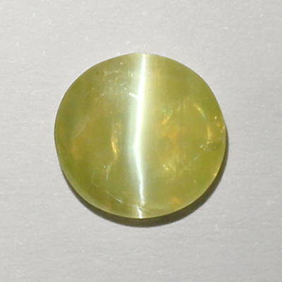 คริสโซเบริลตาแมวหรือไพฑูรย์ (Cat's eye Chrysoberyl) 1.13 กะรัต จากอินเดีย