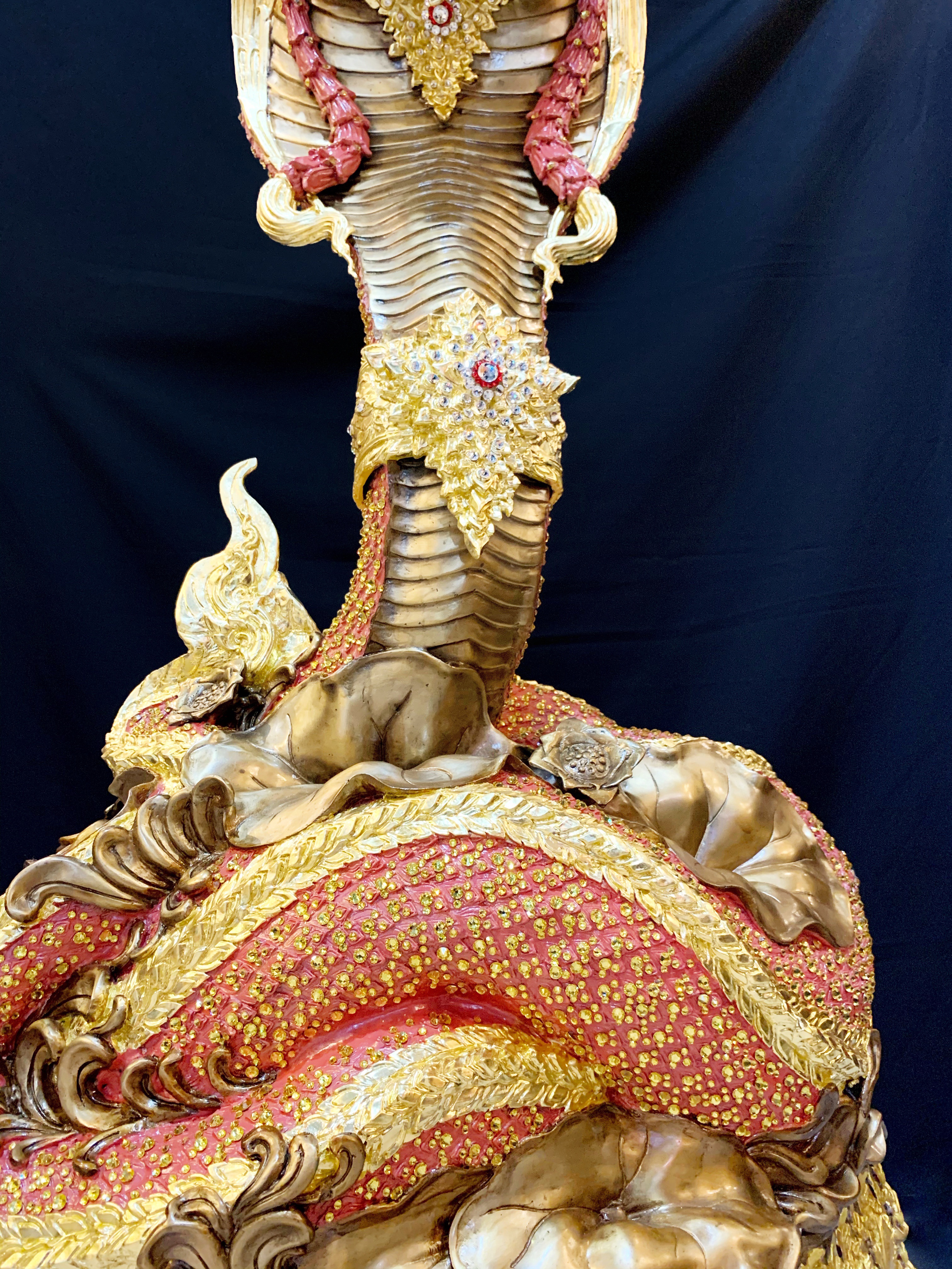 เทวรูป พญานาค สูง 149 cm