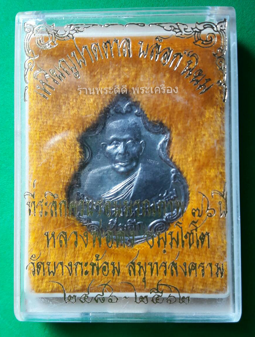 เหรียญปาดตาล บล็อกนิยม หลวงพ่อคง วัดบางกะพ้อม