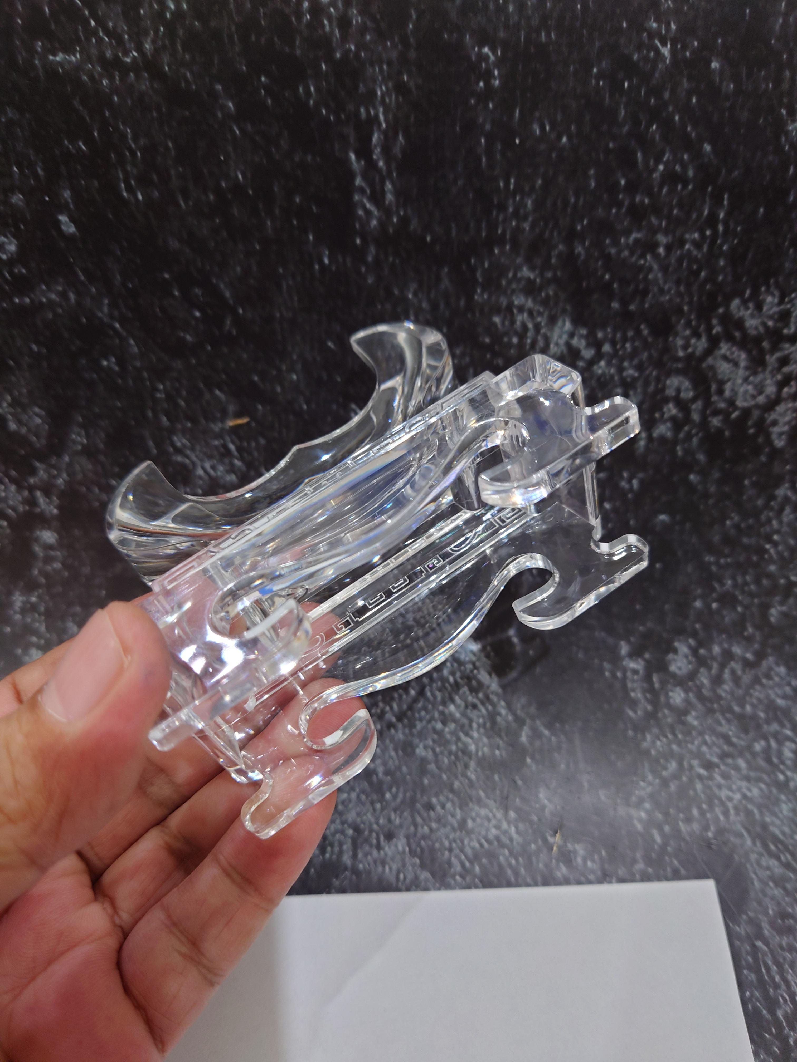 ขาตั้ง ตลับใส่เหรียญ (สำหรับตลับขนาด 7 ซ.ม.) ขนาด 9 X 7.2 X 4.2 ซ.ม.