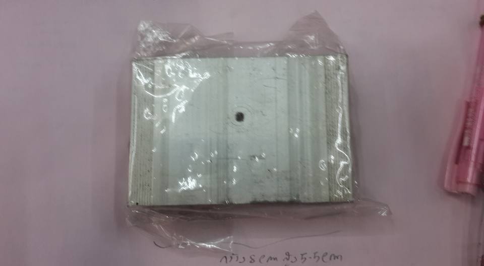 HEATSINKฮีทซิ้งรุ่นขนาด กว้าง8Xยาว5.5Xหนา2.4cm