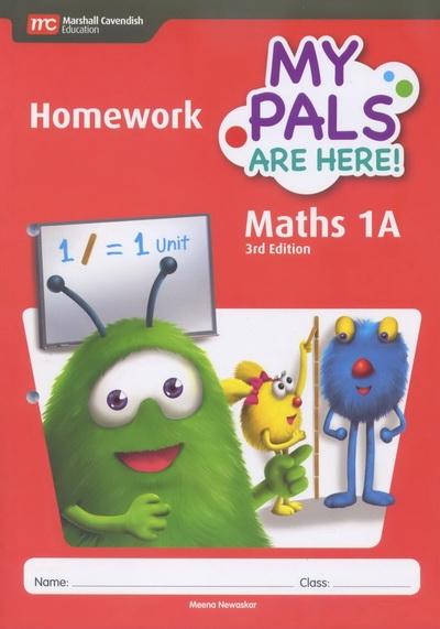 หนังสือแบบฝึกหัดคณิตศาสตร์ ป.1 MPH Maths Homework Book 1A (3rd Edition) Primary 1