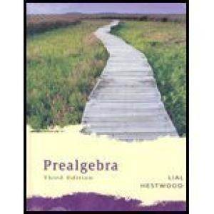 Prealgebra - 3rd edition ISBN 9780321292759