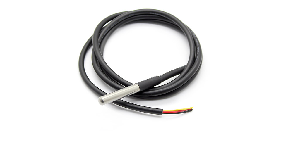T28 Stainless Steel encapsulated waterproof sensor DS18B20ชุดออร์ดูโนArduinoบอร์ดทดลองราคาชุดล่ะบาท