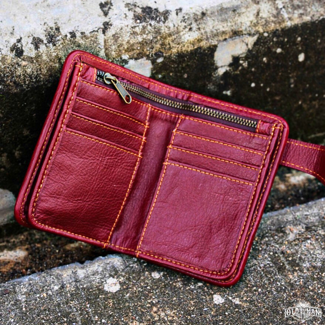 Ledger wallet หนังวัว+หนังแกะ