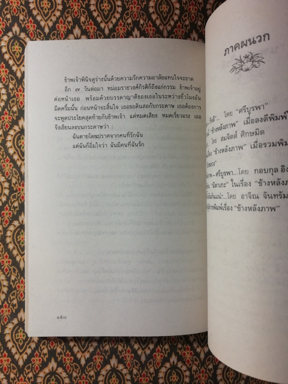 ข้างหลังภาพ