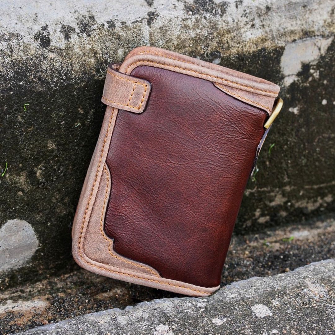 Ledger wallet หนังวัวล้วน