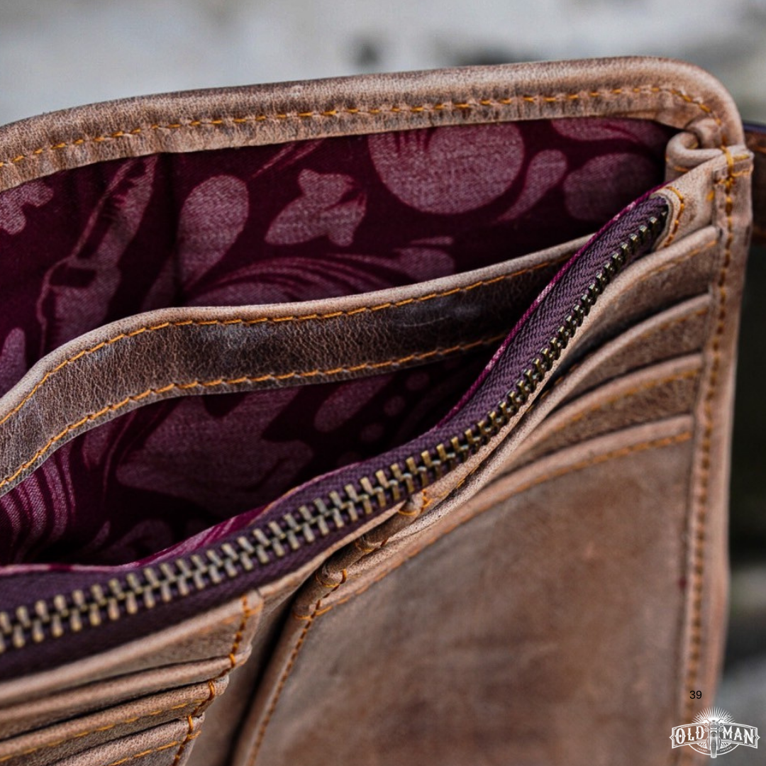 Ledger wallet หนังวัวล้วน