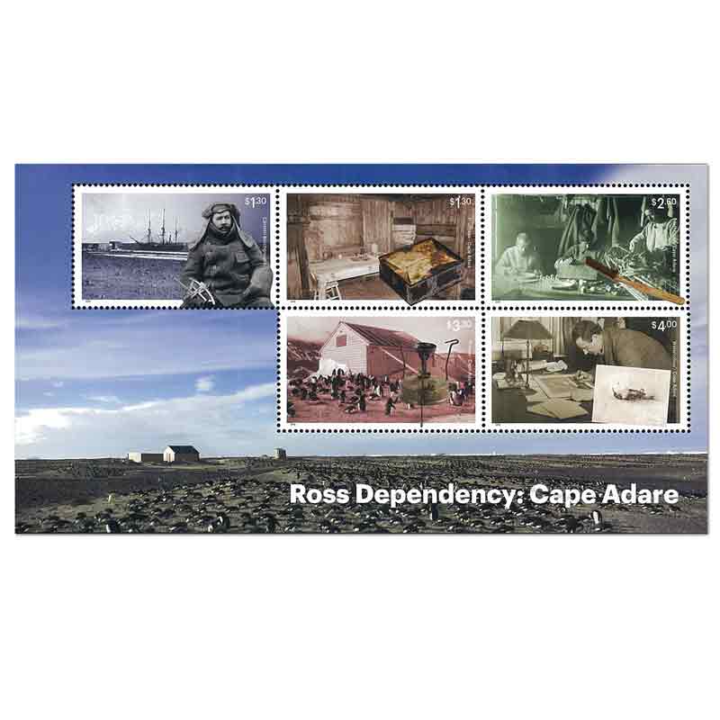 New Zealand Stamp, 2019 Ross Dependency Cape Adare S/S