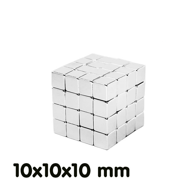 MUISUNGSHOP [SQ] แม่เหล็กแรงสูง Neodymium ทรงสี่เหลี่ยม แม่เหล็ก NdFeb แรงสูง ติดงานประดิษฐ์ DIY แม่เหล็กงานฝีมือ