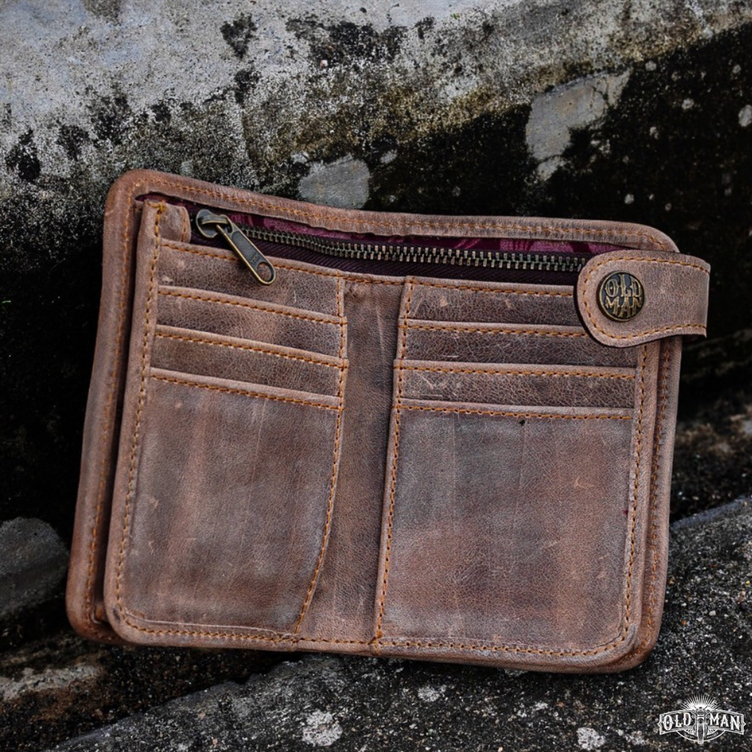 Ledger wallet หนังวัวล้วน