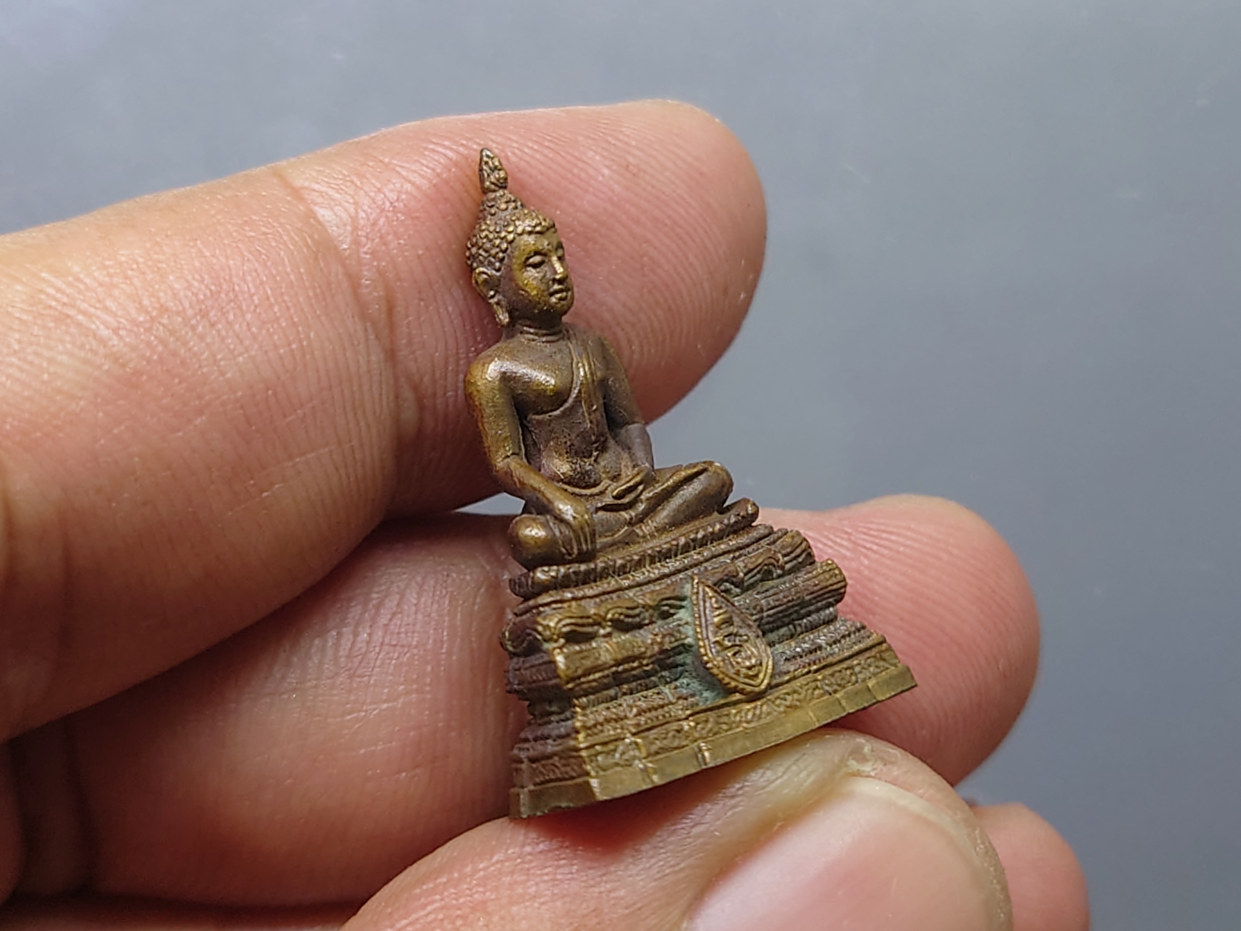 สมเด็จพระพุทธญาณนเรศวร สธ. เนื้อนวะโลหะ วัดญาณสังวรารามวรมหาวิหาร พ.ศ.2534 กล่องเดิม