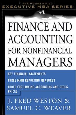 Finance And Accounting For Nonfinancial Managers 1st edition ISBN 9780071364331