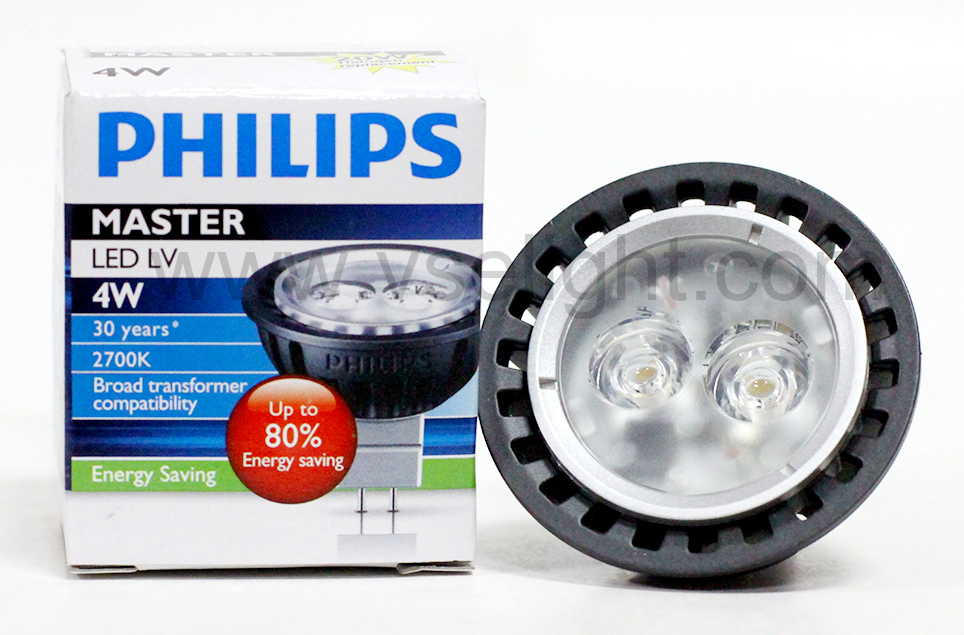 หลอด Master LED Spot LV 4W Philips- แสง Warm white