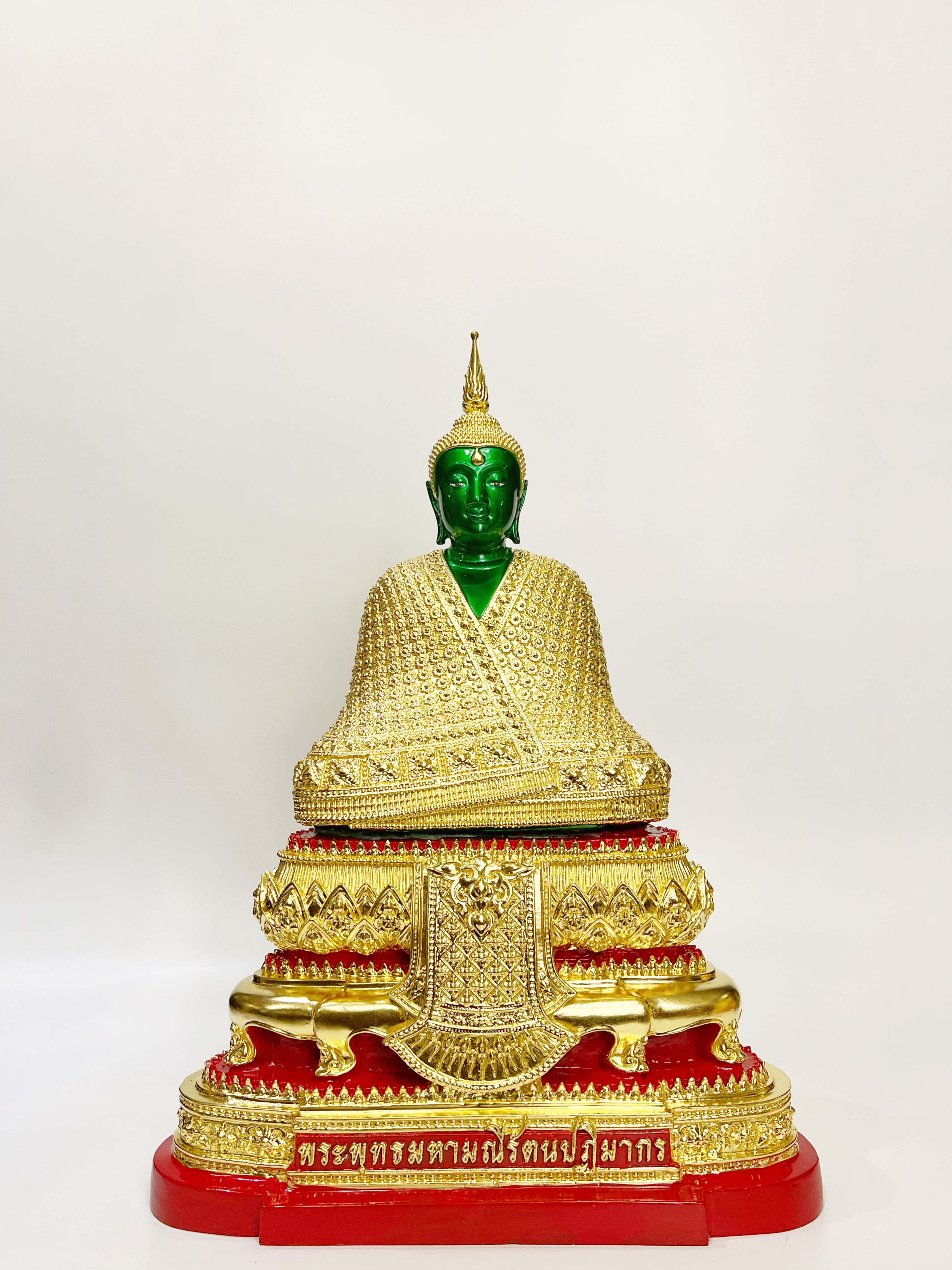 พระแก้วมรกต ฤดูหนาว หน้าตัก 9 นิ้ว พิธี วัดพระแก้ว จ.เชียงราย พ.ศ.2563