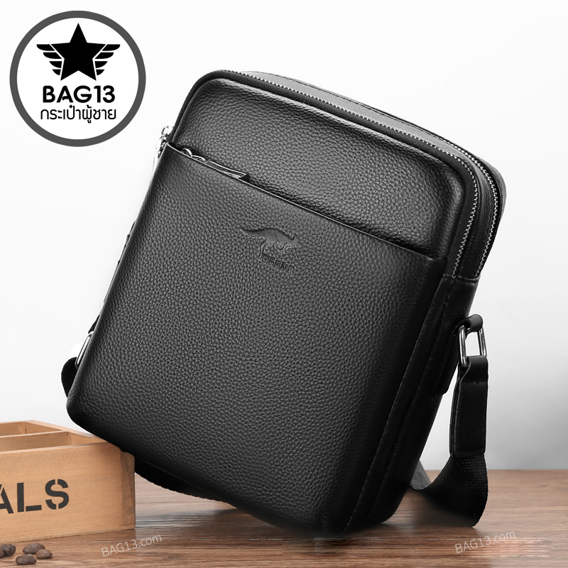 กระเป๋าสะพายข้างผู้ชาย กระเป๋าหนังผู้ชาย [CODE: A037]