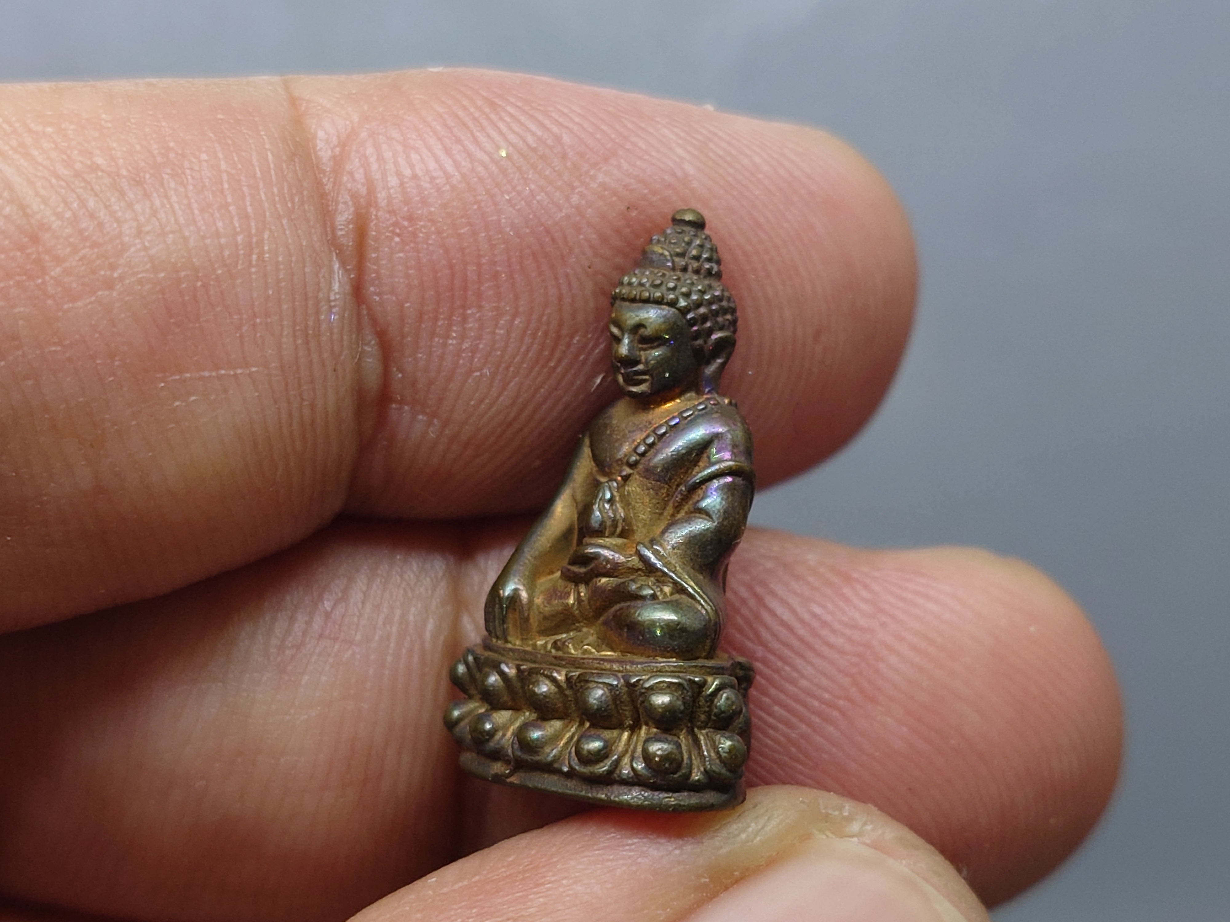 พระกริ่ง วัดแจ้ง รุ่น ๑ เนื้อนวะโลหะ พุทธาภิเษก ณ วัดอรุณราชวราราม ปี2547 พร้อมตลับเดิม