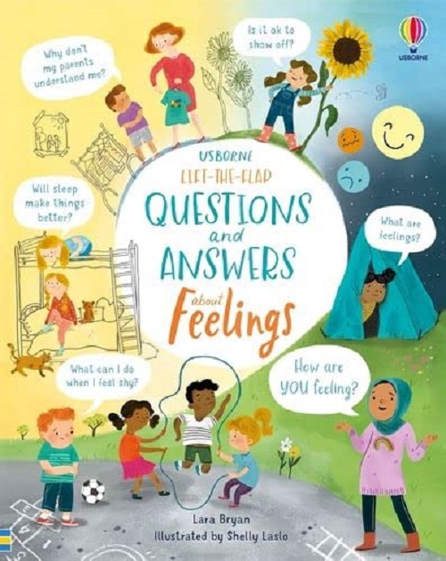 LIFT-THE-FLAP Q&A ABOUT FEELINGS