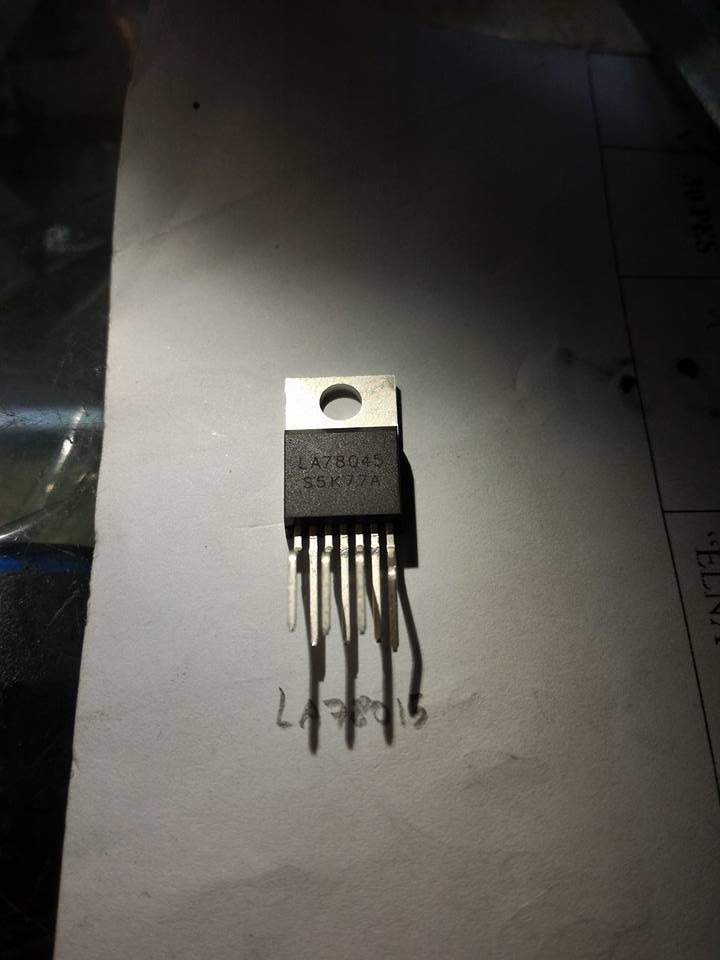 ขาย LA78045 ไอซี IC ตัวถังto-220/7ขา ไอซี เวอร์เอ้าพุท สำหรับ ทีวี25-29นิ้ว ราคา ตัวละ . . บาท