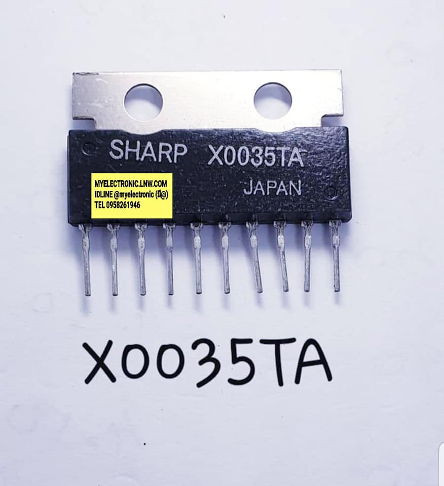 ICX0035TAยี่ห้อSHARPตัวถังSIL10ขาราคาตัวละ