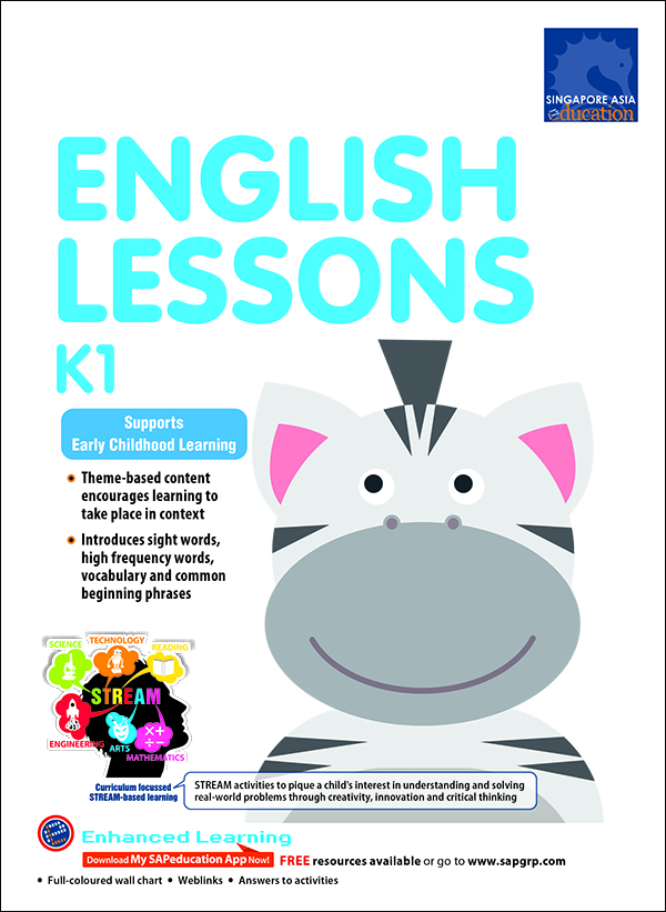 แบบฝึกหัดภาษาอังกฤษระดับอนุบาล English Lessons K1
