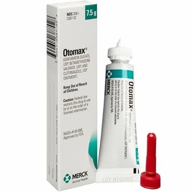 OTOMAX EAR DROP ยาหยอดหูลดการอักเสบ สำหรับสุนัข