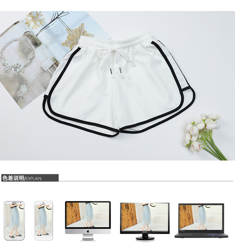 MUISUNGSHOP 🏃♀ กางเกงขาสั้น ผ้าใส่สบาย ขาสั้น สายฝอ มีถึงขนาด SIZE XL-4XL กางเกงขาสั้น เกงกางขาสั้นหญิง ทรง Sport 🏃♀