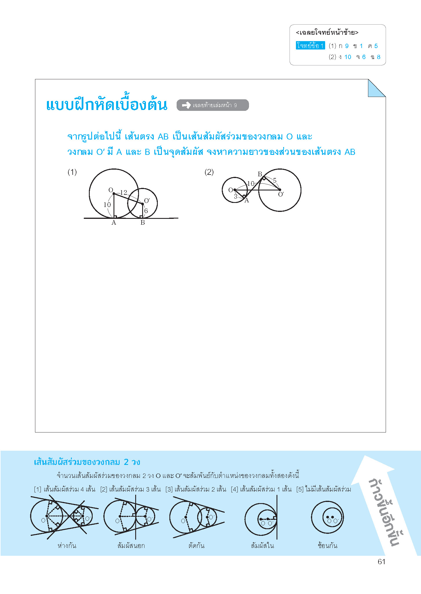 NANMEEBOOKS หนังสือ One by One แบบฝึกคณิตศาสตร์ ม.3 (revise 2024) : คู่มือเรียน เตรียมสอบ ติวสอบ