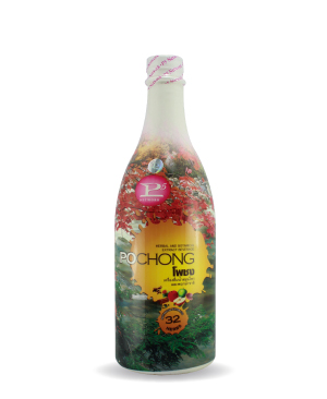 เครื่องดื่มสมุนไพร โพชง Pochong เครื่องดื่มบำรุงสุขภาพ 2 ขวด จัดส่งฟรี