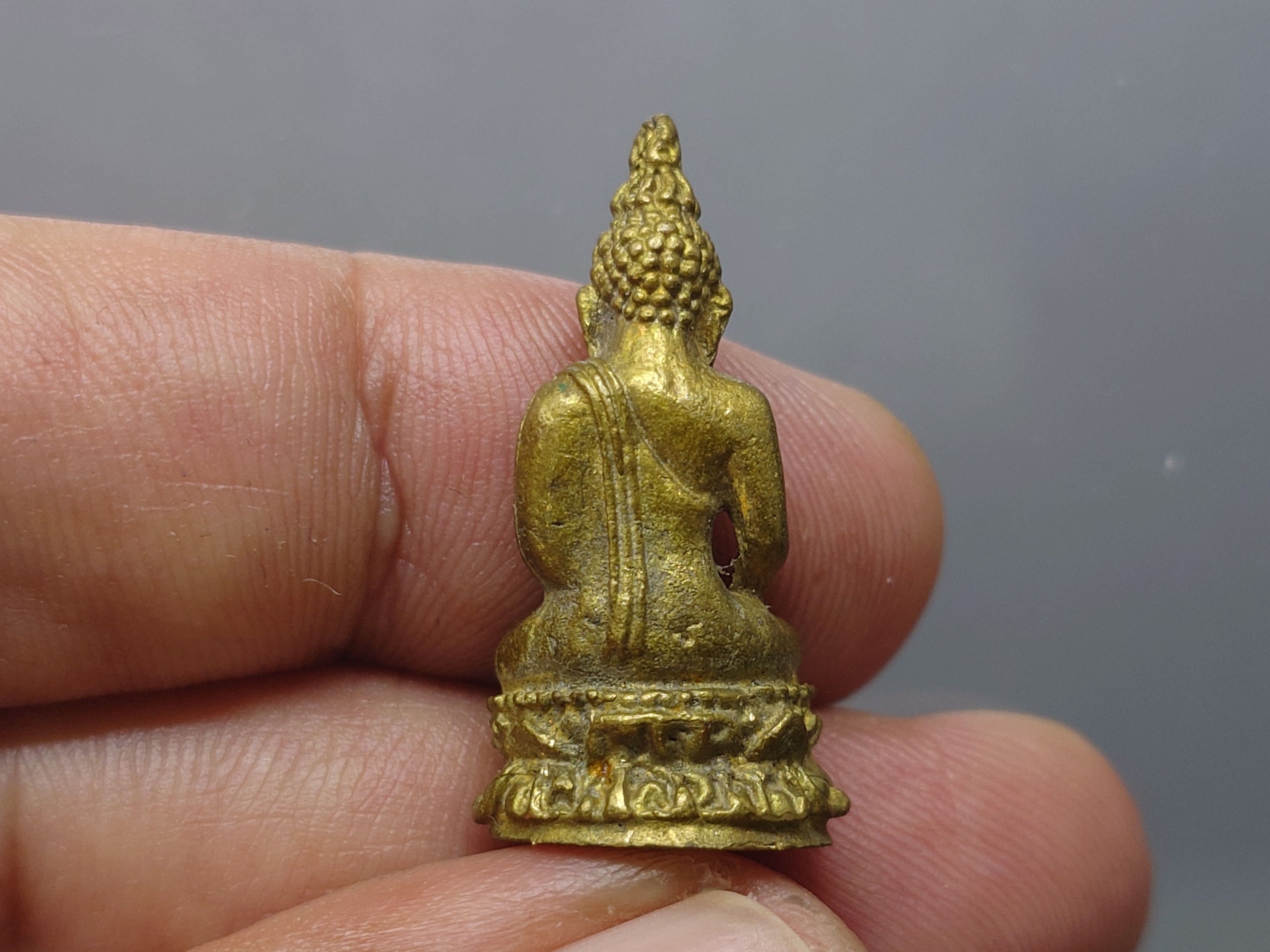 พระกริ่งไพรีพินาศ ญสส 80 พรรษา สมเด็จพระญาณสังวร สมเด็จพระสังฆราช เนื้อทองเหลือง วัดบวรนิเวศวิหาร ปี2536 พร้อมใบประกวด รางวัลที่2