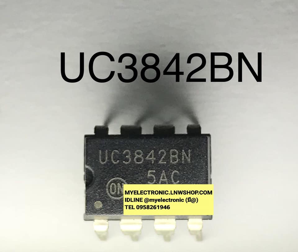 UC3842BNตัวถังDIP8ขายี่ห้อON-SEMIราคาตัวละบาท
