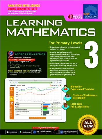 แบบฝึกหัดคณิตศาสตร์ ป.3 Learning Mathematics For Primary Levels 3