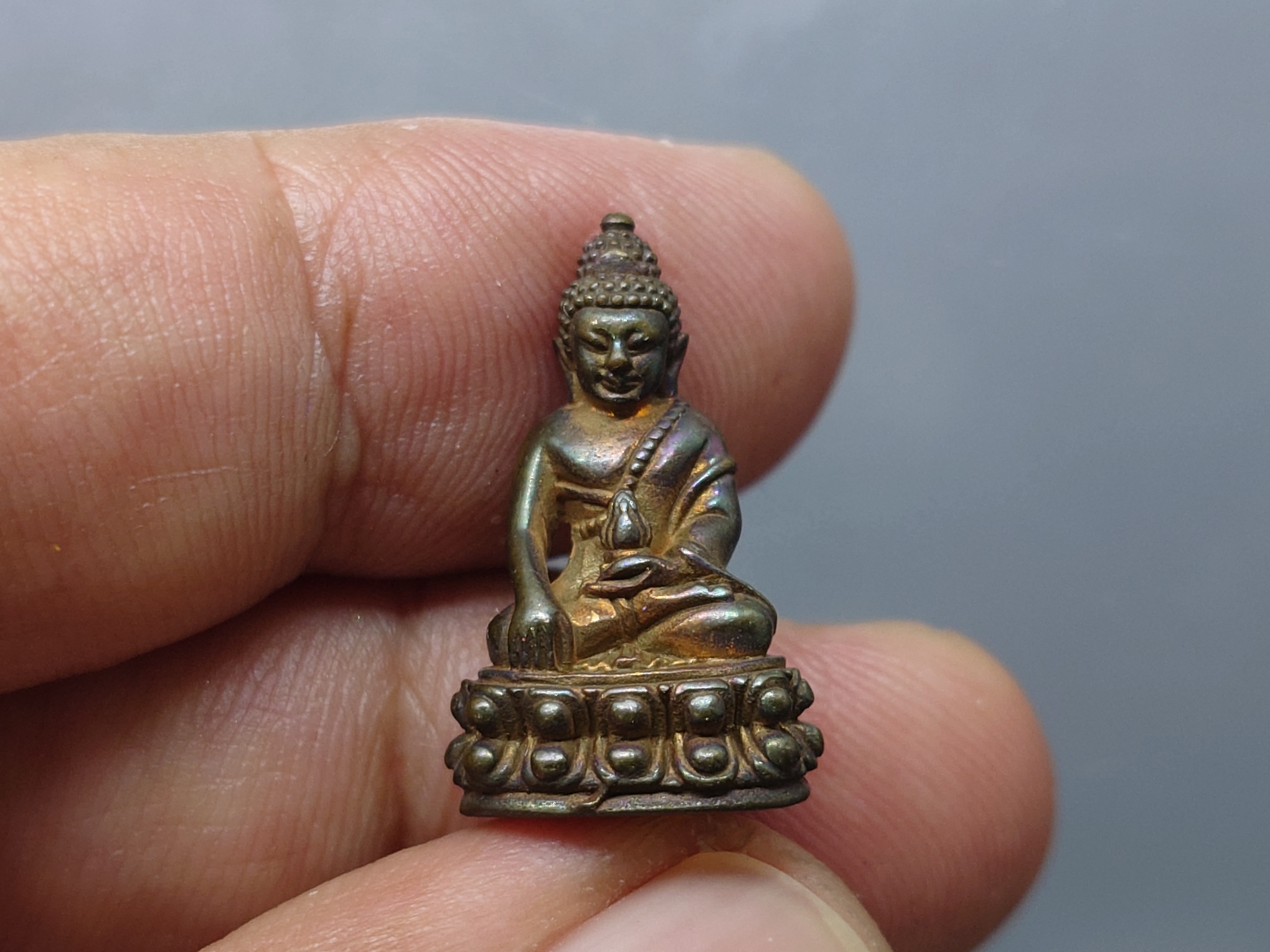 พระกริ่ง วัดแจ้ง รุ่น ๑ เนื้อนวะโลหะ พุทธาภิเษก ณ วัดอรุณราชวราราม ปี2547 พร้อมตลับเดิม