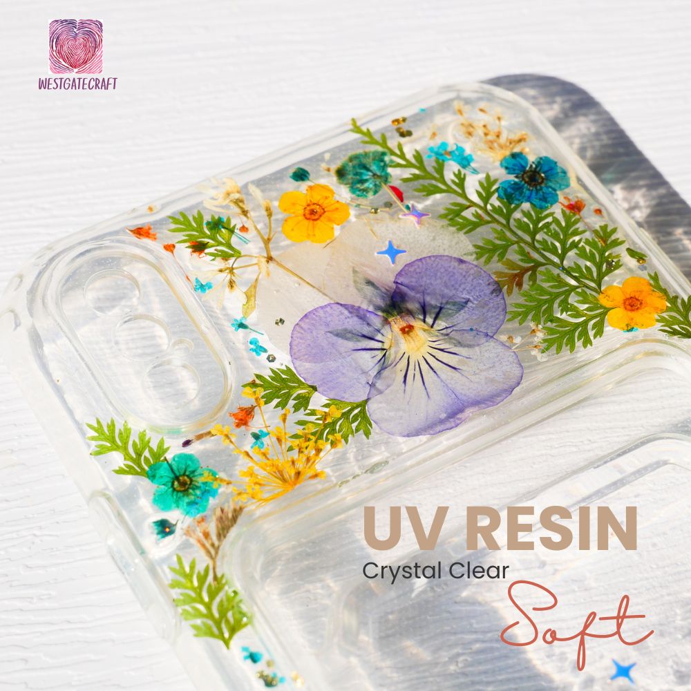 UV Resin Crystal Clear Soft 100g นุ่ม ใสมาก ทนเหลือง