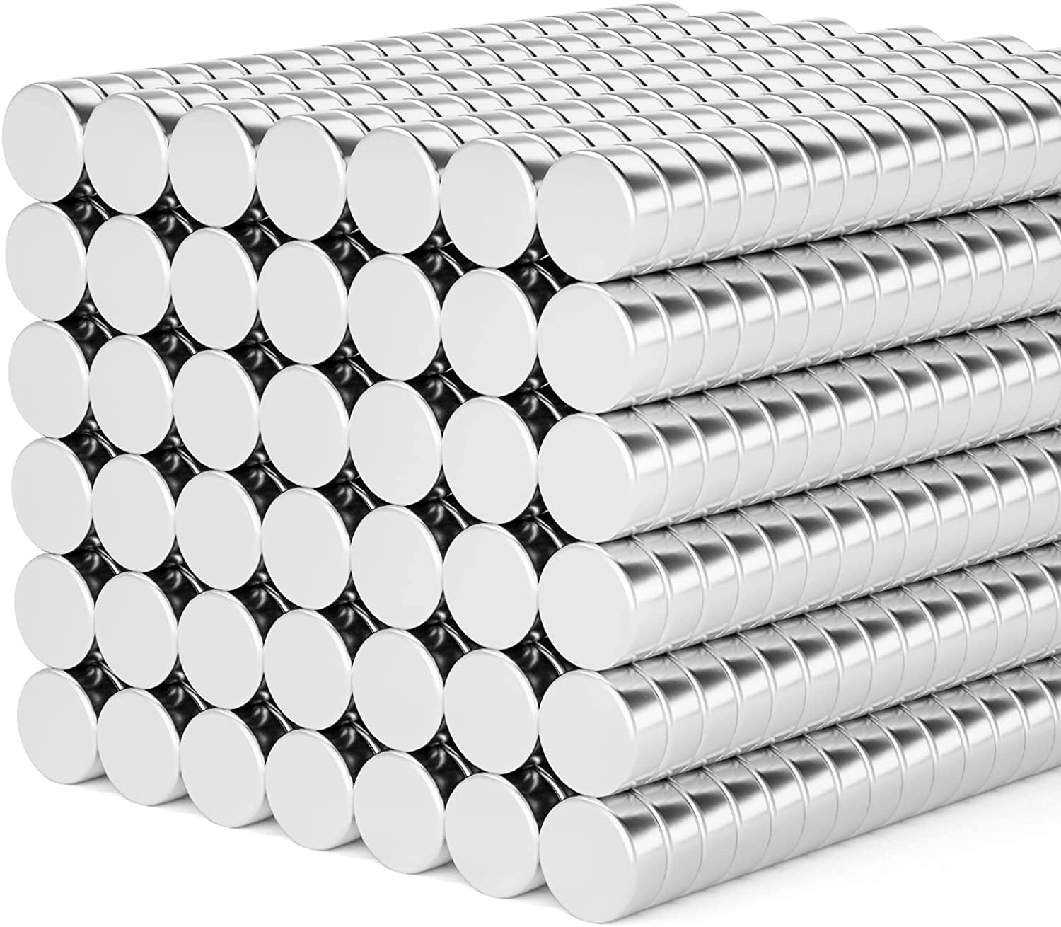 MUISUNGSHOP (10 ชิ้น) แม่เหล็ก Neodymium ทรงกระบอกขนาด 3 mm มีหลายความหนาแรงดูดสูง แม่เหล็กทดลองวิทยาศาสตร์
