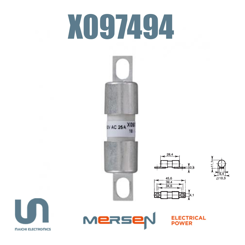 X097494 BS10UE25V25 25A 250Vac 10x28