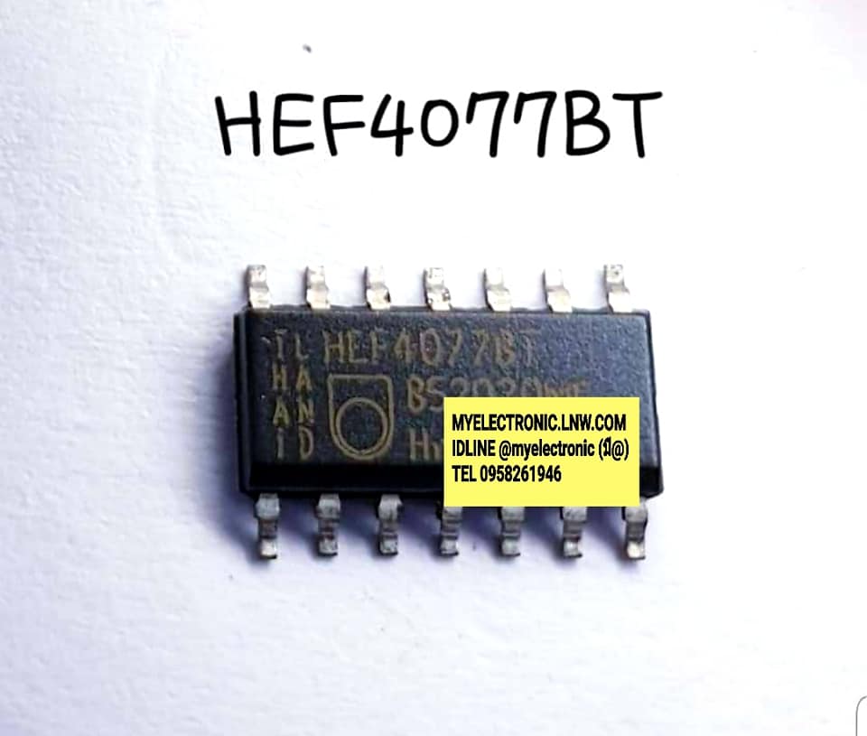 ICHCF4077BTยี่ห้อPHILIPSตัวถังSMD14ขาราคาตัวละ