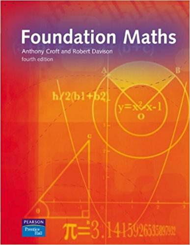Foundation Maths ISBN 9780131979215