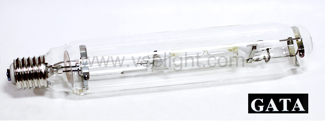 หลอดเมทัลฮาไลด์ 1000W ทรงกระบอก GATA 5000K ขั้ว E40