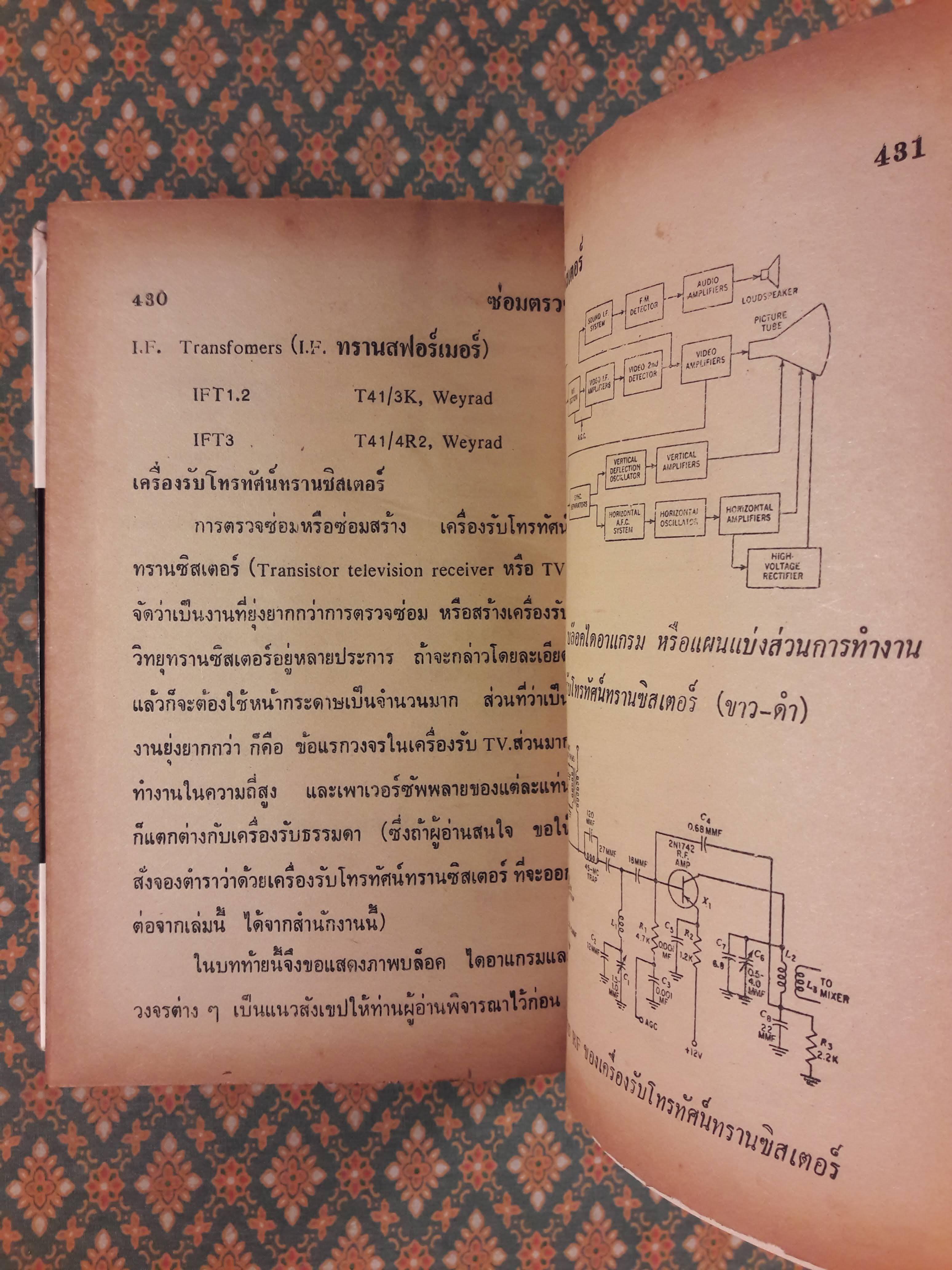 ซ่อมสร้างวิทยุทรานซิสเตอร์ ระบบ AM/FM ภาคสมบูรณ์