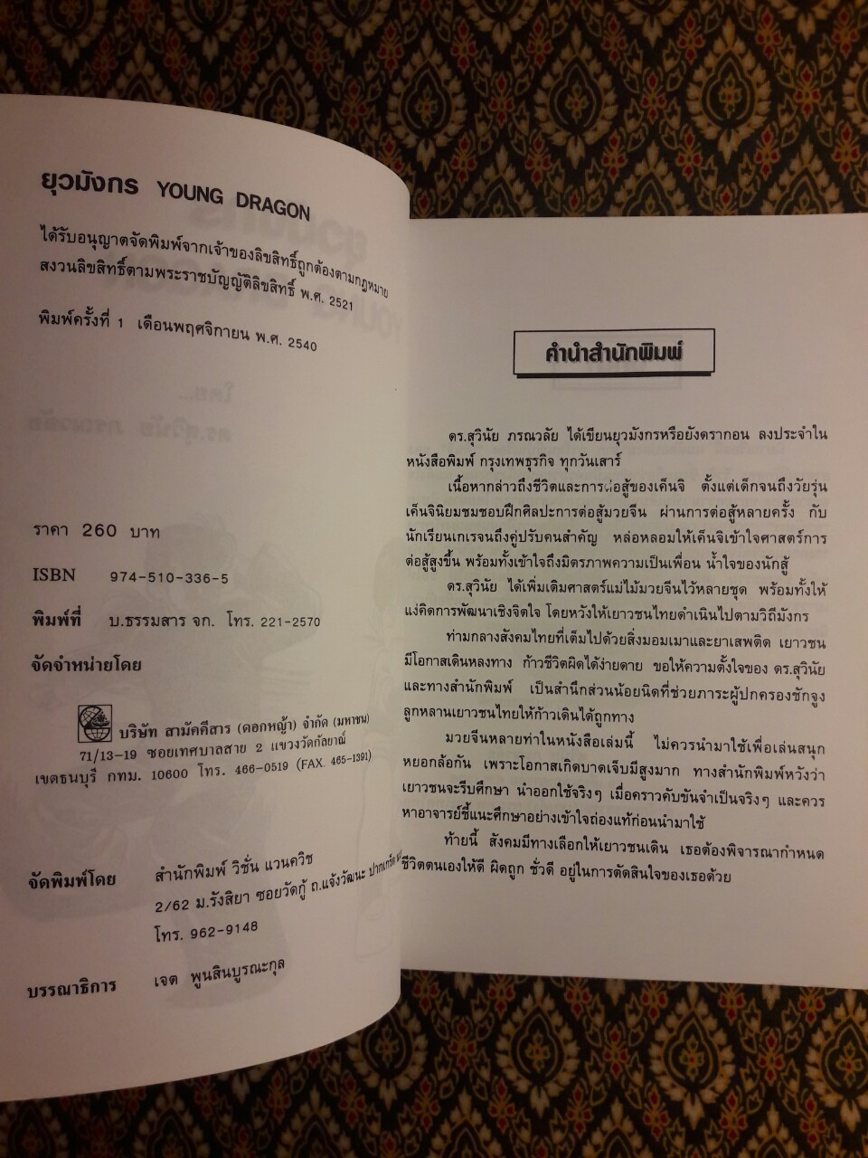 ยุวมังกร Young Dragon