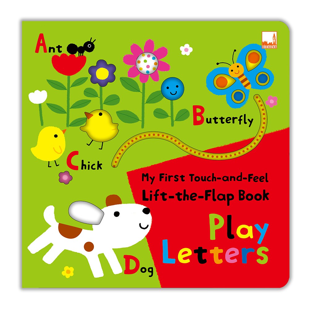 My First touch and feel left the flap book - Play Letters